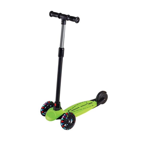 Cool Wheels Dragon LED πράσινο πατίνι 3 τροχών